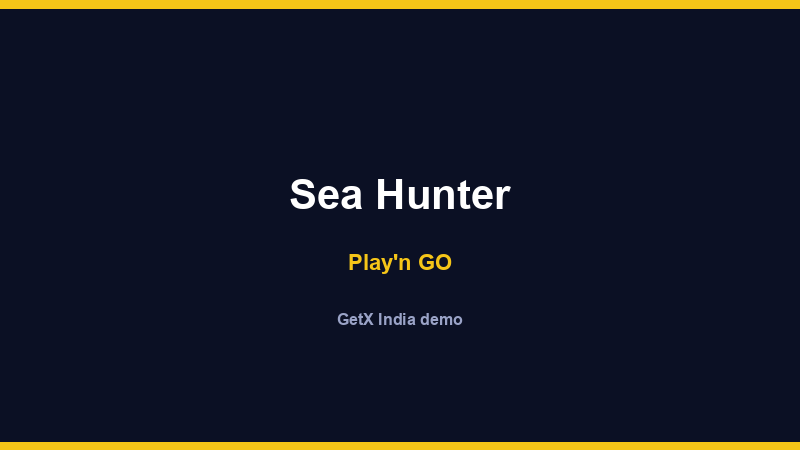 Sea Hunter — Play'n GO