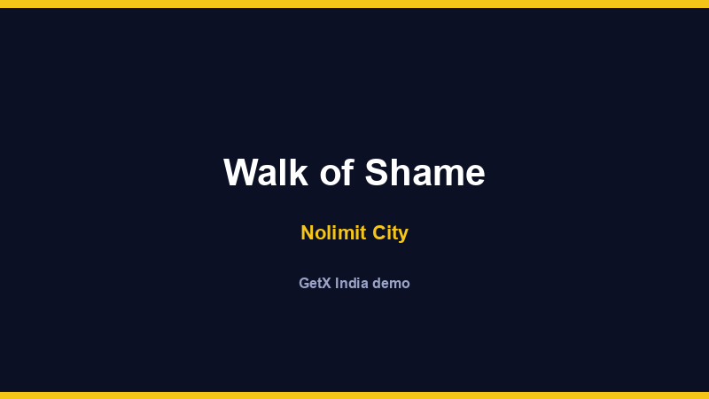 Walk of Shame — Nolimit City